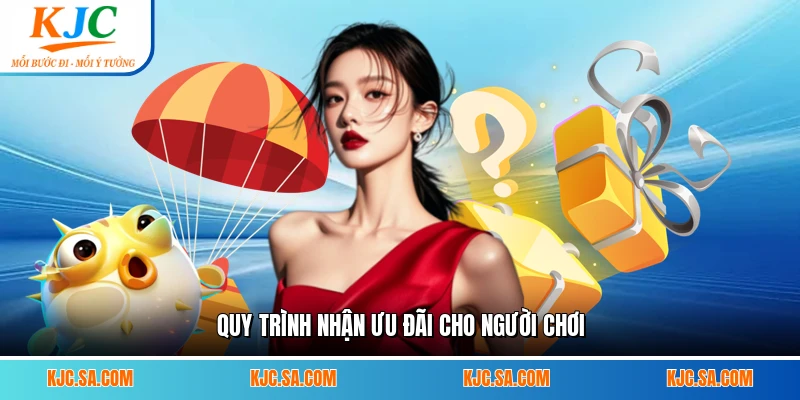 Quy trình nhận ưu đãi cho người chơi